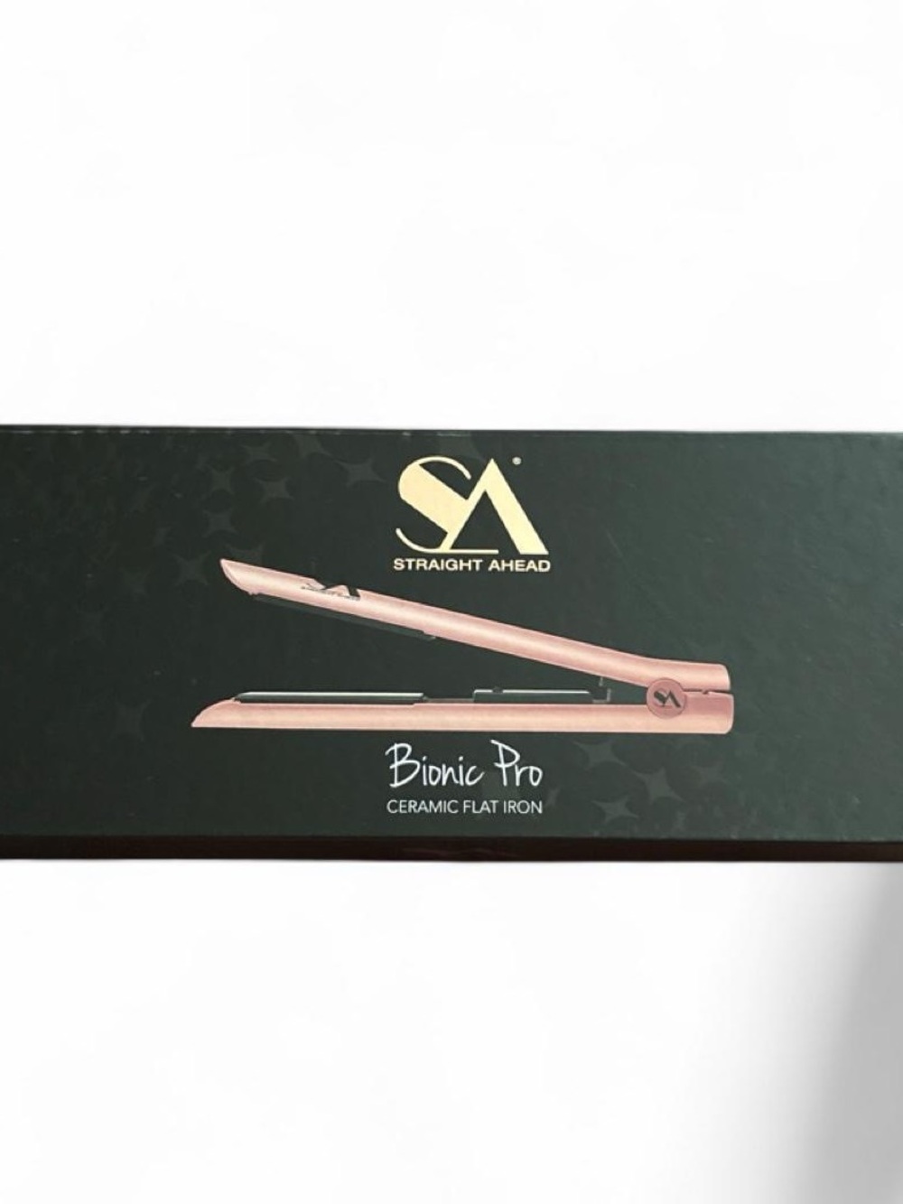 Straight Ahead Bionic Pro Ceramic Flat Iron - Rose Gold
